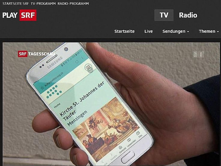 Bericht in der Hauptausgabe der Tagesschau SRF