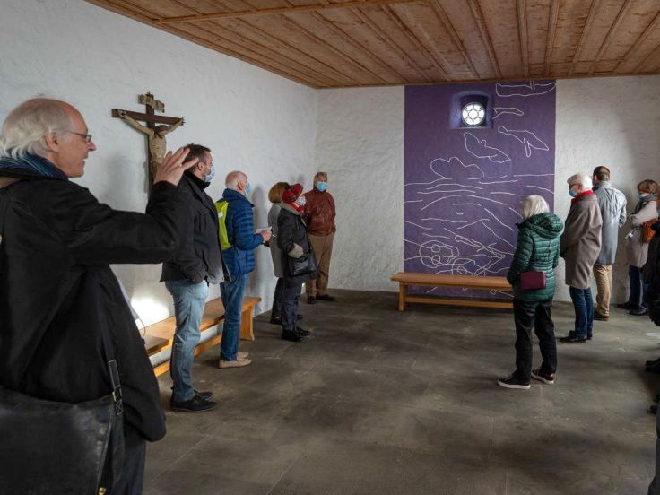 Bericht über die Führung zu den drei Kirchen am Dorfplatz von Steinhausen, am 21.11.20